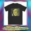 All Seasons Funny Shreks Meme T-Shirts: Men's Women's Vintage Cotton Tee