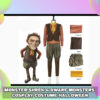 Monster Shrek Dwarf Monsters Cosplay Costume: Halloween King Dwarf Outfit