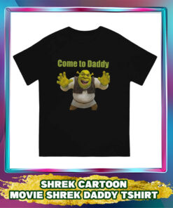 Shrek Daddy Tshirt: Graphic Men's Vintage Summer Cotton Tee