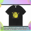 Shrek Is Love Shrek is Life Print Tops: Men's Summer Cotton Oversized Tee