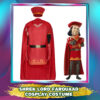 Shrek Lord Farquaad Cosplay Costume: Green Monster Cloak for Men